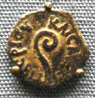 A Pilate prutah (AD 29-31) — coinage of the very governor in the trial narrative.