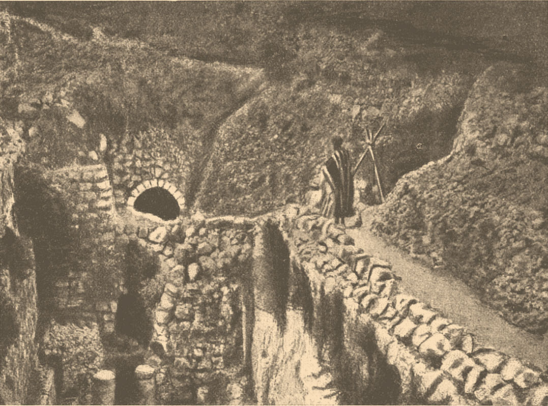 The Pool of Siloam and Jerusalem's ancient water system &mdash; the site of John&nbsp;9:7.